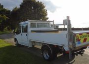 2014 14 ford transit 2.2 tdci 125ps 6spd double cab tipper with rear tail lift – air con -direct council 114k
