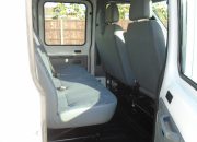 2014 14 ford transit 2.2 tdci 125ps 6spd double cab tipper with rear tail lift – air con -direct council 114k