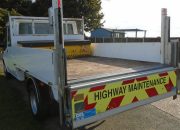 2014 14 ford transit 2.2 tdci 125ps 6spd double cab tipper with rear tail lift – air con -direct council 114k