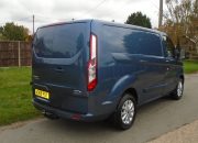 2019 69 ford transit custom limited met chrome blue l1h1 swb only 31,000 miles fsh