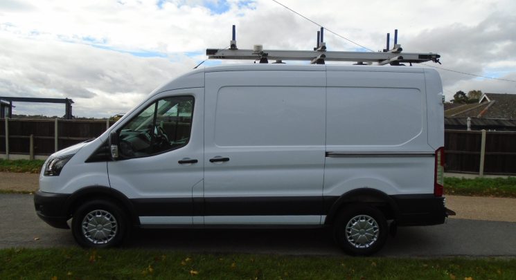 2017 17 ford transit 2.0 tdci 170ps l2 h2 rwd med roof med wheelbase – fsh- new wet belt