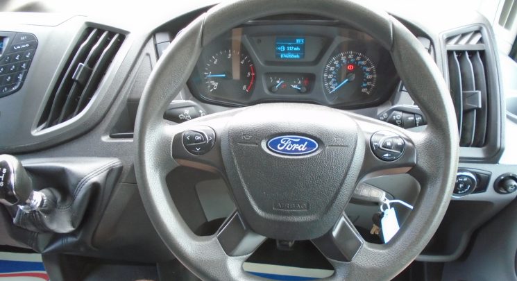 2017 17 ford transit 2.0 tdci 170ps l2 h2 rwd med roof med wheelbase – fsh- new wet belt