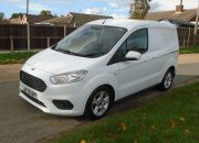 2020 70 ford transit courier limited white 1 owner 57k air con alloys cruise