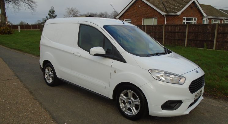 2020 70 ford transit courier limited 91k 1 owner a/c cruise sld- top spec- choice available