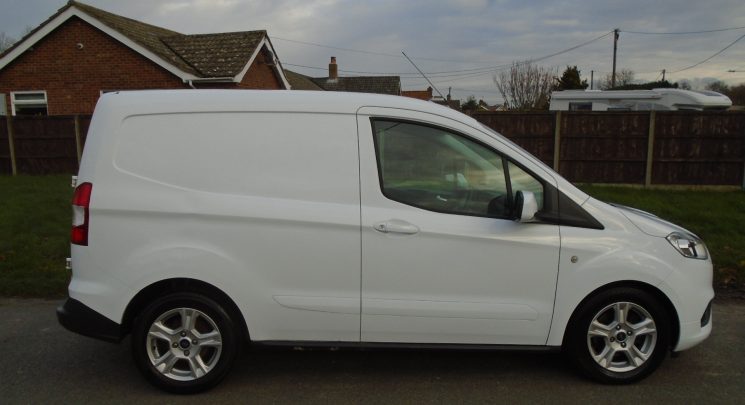 2020 70 ford transit courier limited 91k 1 owner a/c cruise sld- top spec- choice available