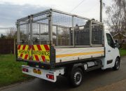 2016 66 vauxhall movano 2.3 cdti 125ps caged tipper ex council 58k