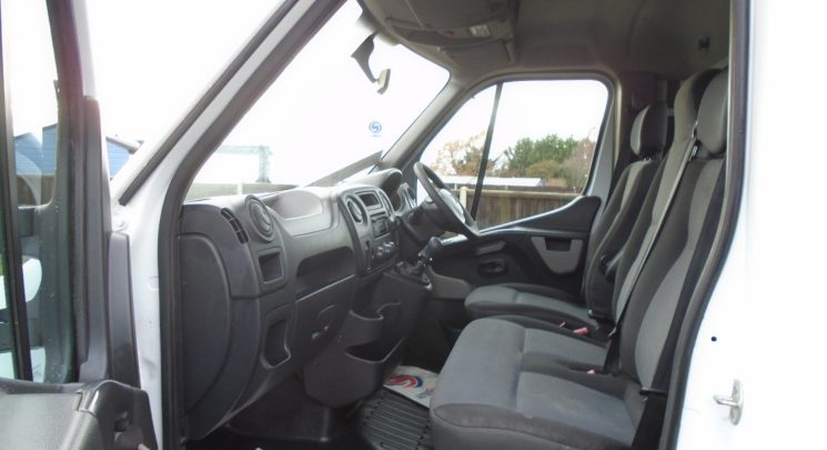 2016 66 vauxhall movano 2.3 cdti 125ps caged tipper ex council 58k