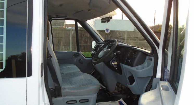 2014 14 ford transit 125 t 350 2.2 tdci factory tipper – utility double cab only 66k