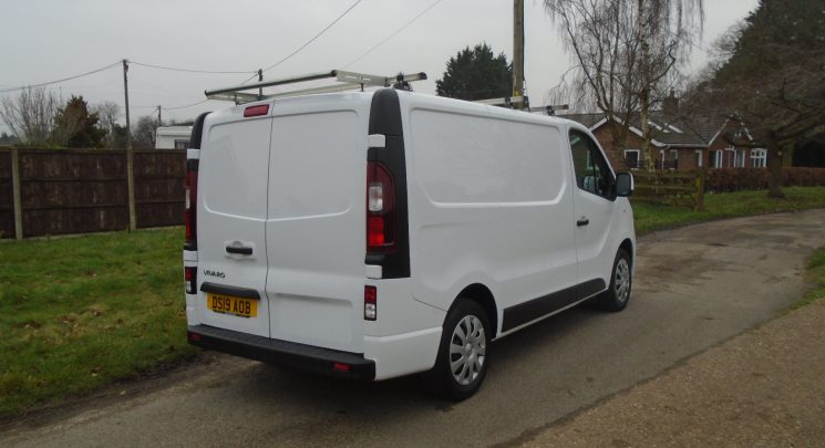 2019 19 vauxhall vivaro sportive swb 1.6 cdti 125ps 6 speed white 1 owner 53k fsh