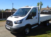 2018 18 ford transit 2.0 tdci euro 6 dropside with rear tail lift twin rear wheels air con