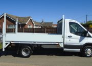 2018 18 ford transit 2.0 tdci euro 6 dropside with rear tail lift twin rear wheels air con