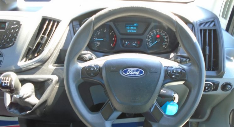 2018 18 ford transit 2.0 tdci euro 6 dropside with rear tail lift twin rear wheels air con