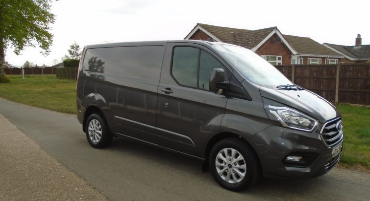 2024 24 ford transit custom ltd swb 2.0 tdci 130ps euro 6 met grey only 20,000 miles