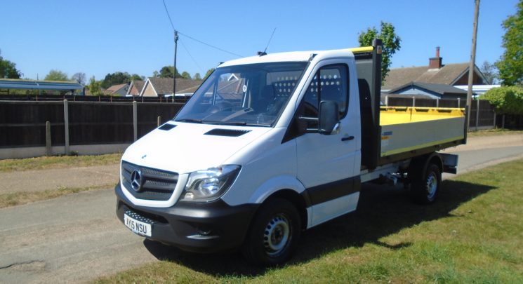 2015 15 Mercedes-Benz Sprinter 2.1 316 CDI TIPPER  2dr Diesel Manual RWD L2 (163 bhp)