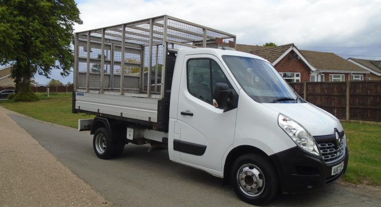 2017 67 Renault Master 2.3 dCi 35 Business caged Tipper 2dr Diesel Manual RWD MWB Euro 6 (TRW) (130 ps)
