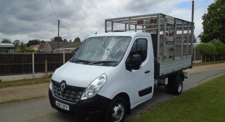 2017 67 Renault Master 2.3 dCi 35 Business caged Tipper 2dr Diesel Manual RWD MWB Euro 6 (TRW) (130 ps)