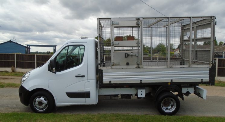 2017 67 Renault Master 2.3 dCi 35 Business caged Tipper 2dr Diesel Manual RWD MWB Euro 6 (TRW) (130 ps)