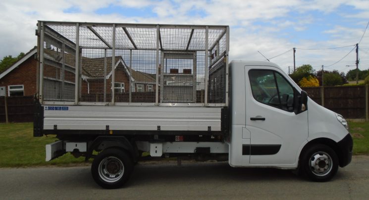 2017 67 Renault Master 2.3 dCi 35 Business caged Tipper 2dr Diesel Manual RWD MWB Euro 6 (TRW) (130 ps)