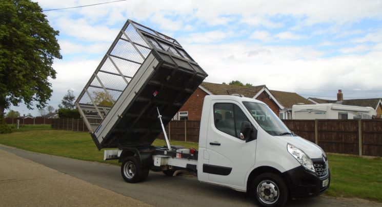 2017 67 Renault Master 2.3 dCi 35 Business caged Tipper 2dr Diesel Manual RWD MWB Euro 6 (TRW) (130 ps)