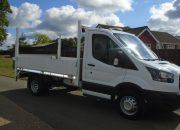 2018 18 ford transit 2.0 tdci euro 6 dropside with tail lift twin rear wheels air con