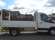 2018 18 ford transit 2.0 tdci euro 6 dropside with tail lift twin rear wheels air con