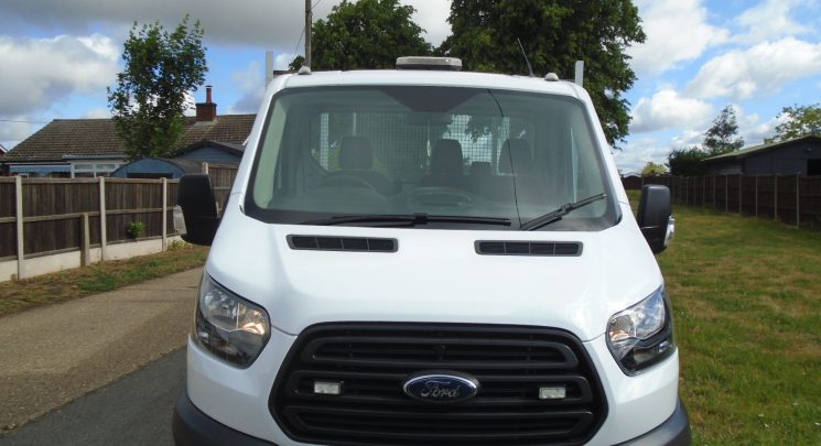 2018 18 ford transit 2.0 tdci euro 6 dropside with tail lift twin rear wheels air con