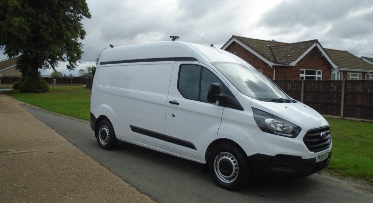 2018 68 Ford Transit Custom 2.0 320 EcoBlue Panel Van 5dr Diesel Manual L2 H2 Euro 6 (130 ps) 85k fsh