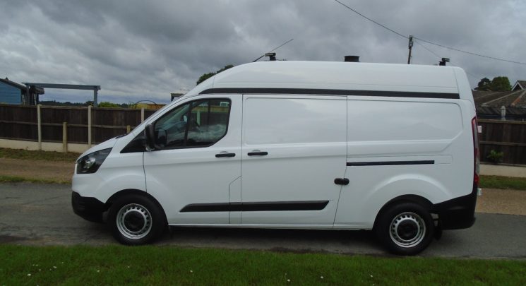 2018 68 Ford Transit Custom 2.0 320 EcoBlue Panel Van 5dr Diesel Manual L2 H2 Euro 6 (130 ps) 85k fsh