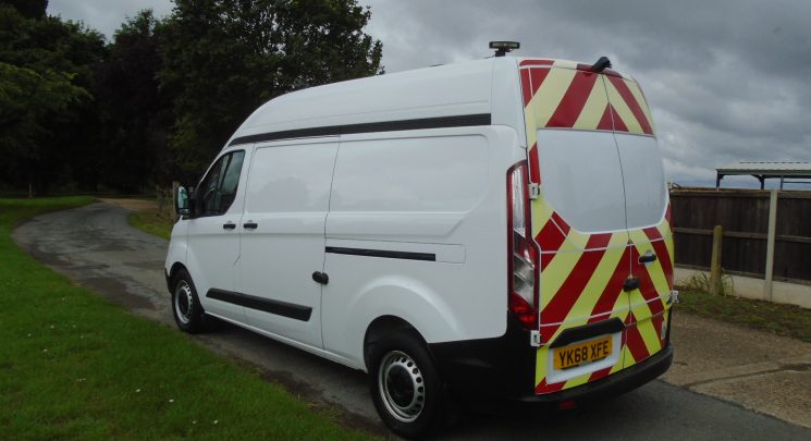 2018 68 Ford Transit Custom 2.0 320 EcoBlue Panel Van 5dr Diesel Manual L2 H2 Euro 6 (130 ps) 85k fsh
