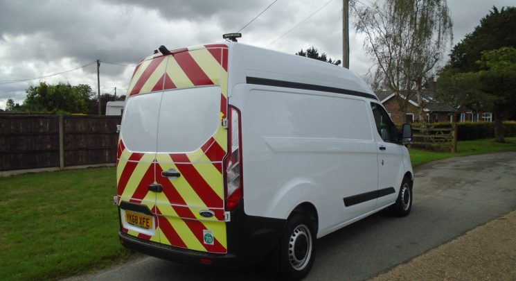 2018 68 Ford Transit Custom 2.0 320 EcoBlue Panel Van 5dr Diesel Manual L2 H2 Euro 6 (130 ps) 85k fsh