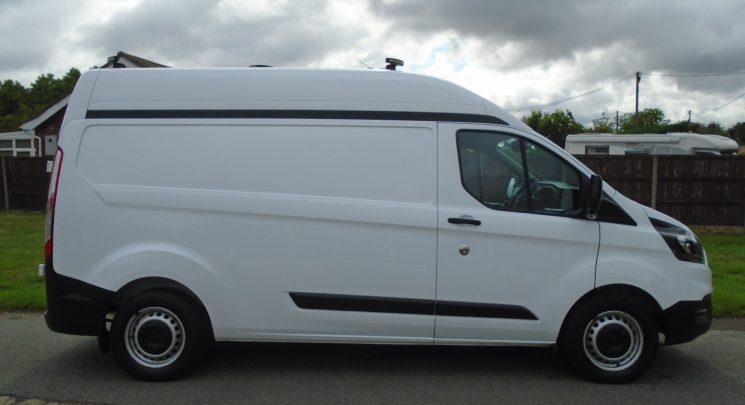 2018 68 Ford Transit Custom 2.0 320 EcoBlue Panel Van 5dr Diesel Manual L2 H2 Euro 6 (130 ps) 85k fsh
