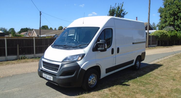 2020 20 Peugeot Boxer 2.2 BlueHDi 335 Professional Panel Van 5dr Diesel Manual L2 H2 Euro 6 (s/s) (140 ps) 75K