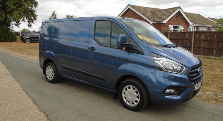 2018 68 Ford Transit Custom 2.0 300 EcoBlue Trend Panel Van 5dr Diesel Manual L1 H1 Euro 6 (130 ps) air con NO VAT