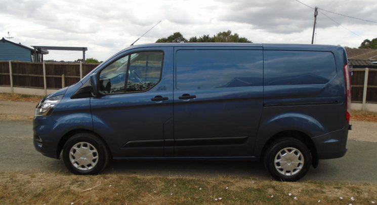 2018 68 Ford Transit Custom 2.0 300 EcoBlue Trend Panel Van 5dr Diesel Manual L1 H1 Euro 6 (130 ps) air con NO VAT