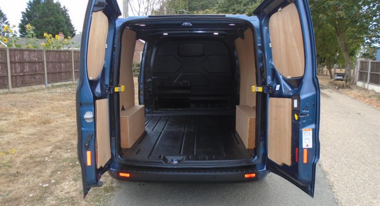 2018 68 Ford Transit Custom 2.0 300 EcoBlue Trend Panel Van 5dr Diesel Manual L1 H1 Euro 6 (130 ps) air con NO VAT
