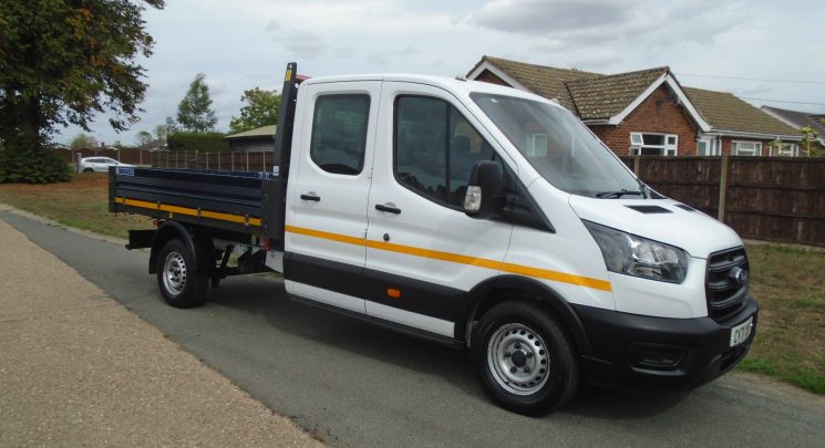 Ford Transit 2.0 350 EcoBlue Leader Tipper Double Cab 4dr Diesel Manual FWD L3 Euro 6 (s/s) (1-Stop) (130 ps)