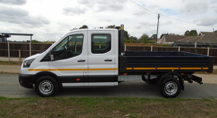 Ford Transit 2.0 350 EcoBlue Leader Tipper Double Cab 4dr Diesel Manual FWD L3 Euro 6 (s/s) (1-Stop) (130 ps)