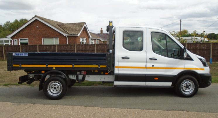 Ford Transit 2.0 350 EcoBlue Leader Tipper Double Cab 4dr Diesel Manual FWD L3 Euro 6 (s/s) (1-Stop) (130 ps)