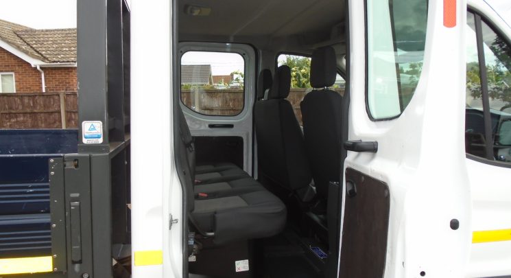 Ford Transit 2.0 350 EcoBlue Leader Tipper Double Cab 4dr Diesel Manual FWD L3 Euro 6 (s/s) (1-Stop) (130 ps)