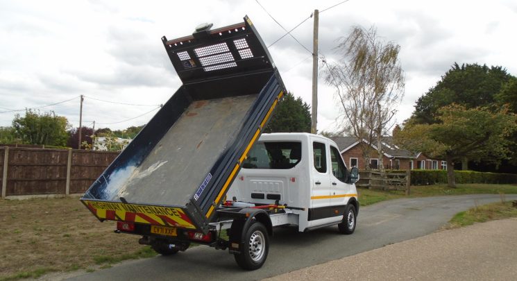 Ford Transit 2.0 350 EcoBlue Leader Tipper Double Cab 4dr Diesel Manual FWD L3 Euro 6 (s/s) (1-Stop) (130 ps)