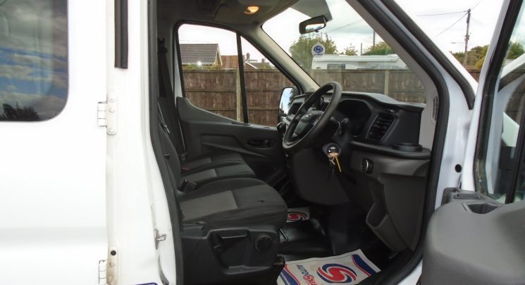 2023 23 Ford Transit 2.0 350 EcoBlue Leader Double Cab tipper 4dr Diesel Manual RWD L3 Euro 6 (s/s) (130 ps) air con 59k