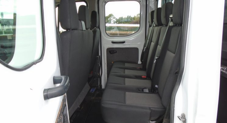 2023 23 Ford Transit 2.0 350 EcoBlue Leader Double Cab tipper 4dr Diesel Manual RWD L3 Euro 6 (s/s) (130 ps) air con 59k