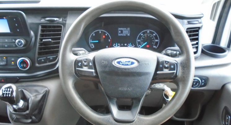 2023 23 Ford Transit 2.0 350 EcoBlue Leader Double Cab tipper 4dr Diesel Manual RWD L3 Euro 6 (s/s) (130 ps) air con 59k