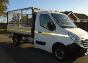 2016 66 Vauxhall Movano 2.3 CDTi 3500 caged Tipper 2dr Diesel Manual FWD L2 Euro 5 (125 ps) 94k air con