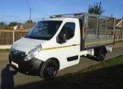 2016 66 Vauxhall Movano 2.3 CDTi 3500 caged Tipper 2dr Diesel Manual FWD L2 Euro 5 (125 ps) 94k air con