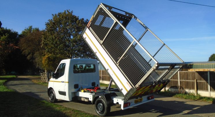 2016 66 Vauxhall Movano 2.3 CDTi 3500 caged Tipper 2dr Diesel Manual FWD L2 Euro 5 (125 ps) 94k air con